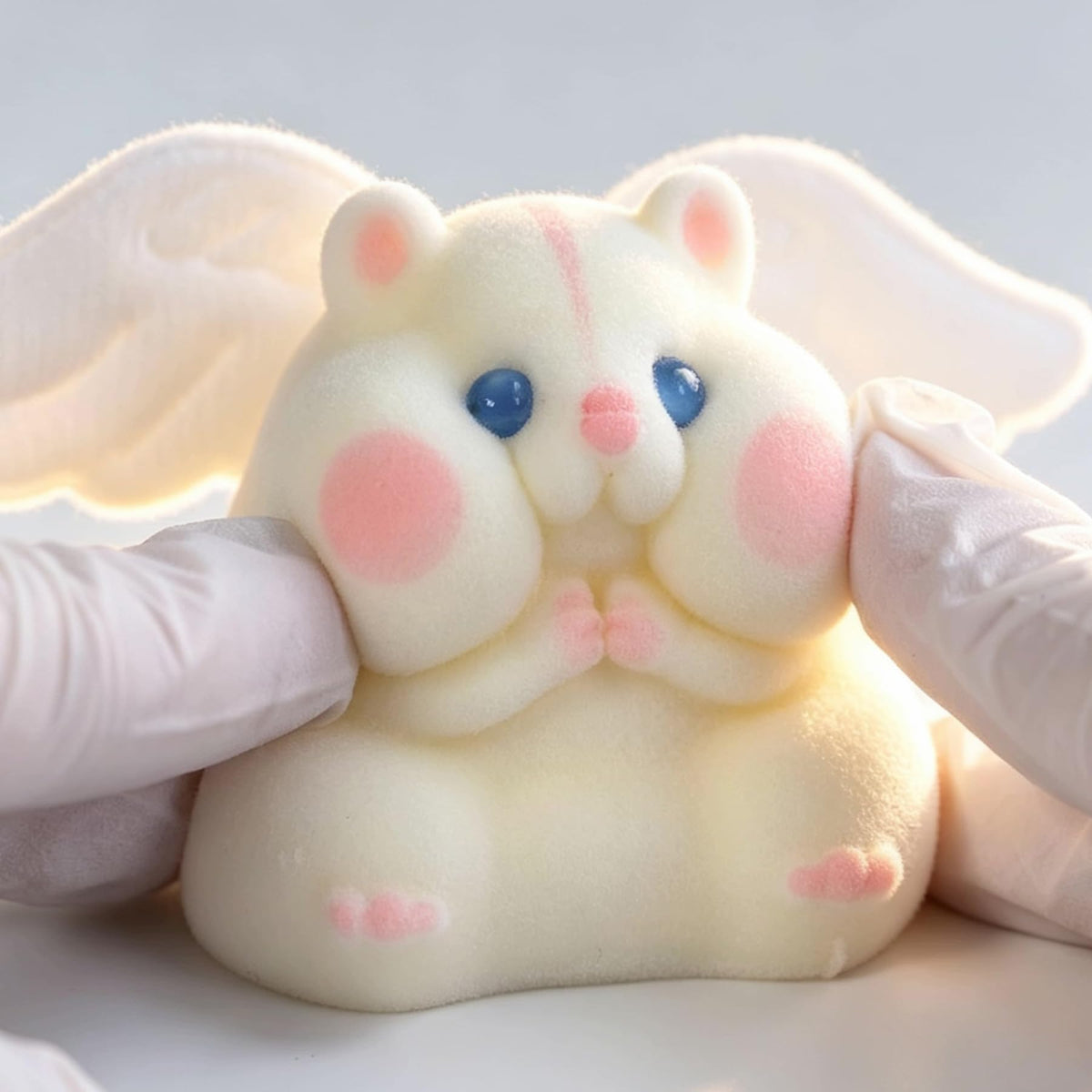 Handmade Taba Squishy Hamster Toy, Cute Squishy Stress Relief Fidget Toy