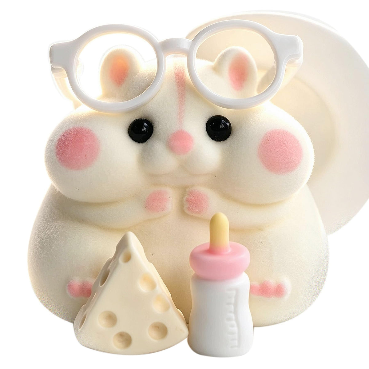 Handmade Taba Squishy Hamster Toy, Cute Squishy Stress Relief Fidget Toy