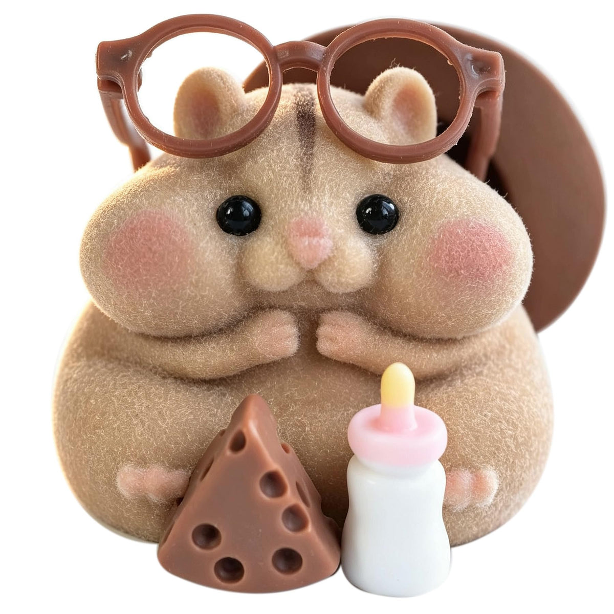 Handmade Taba Squishy Hamster Toy, Cute Squishy Stress Relief Fidget Toy