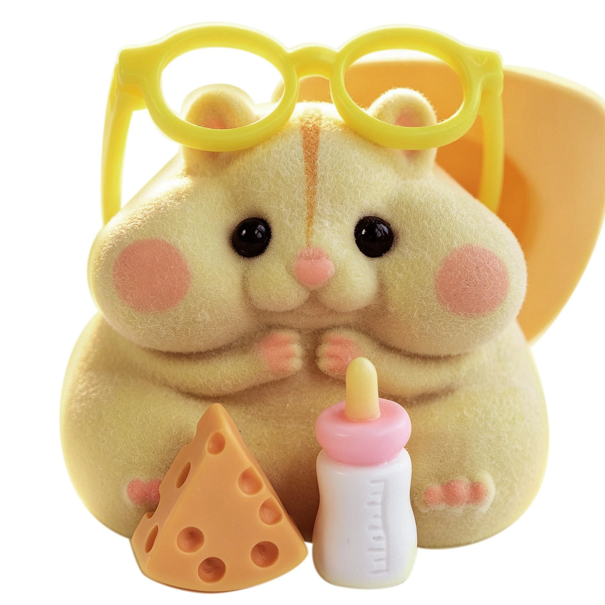 Handmade Taba Squishy Hamster Toy, Cute Squishy Stress Relief Fidget Toy
