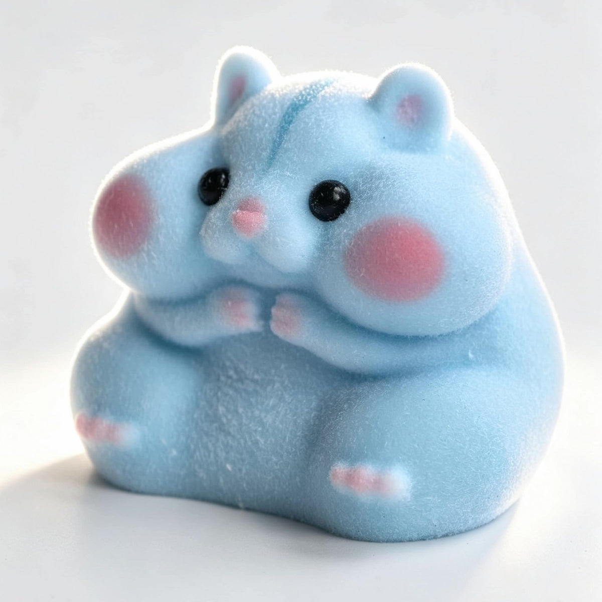 Handmade Taba Squishy Hamster Toy, Cute Squishy Stress Relief Fidget Toy
