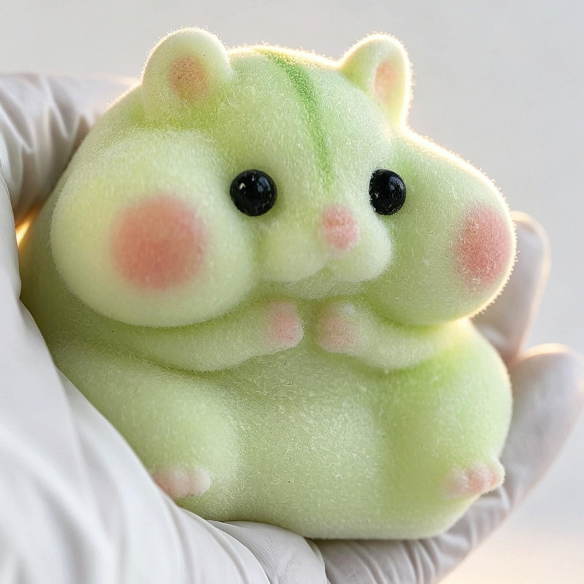 Handmade Taba Squishy Hamster Toy, Cute Squishy Stress Relief Fidget Toy