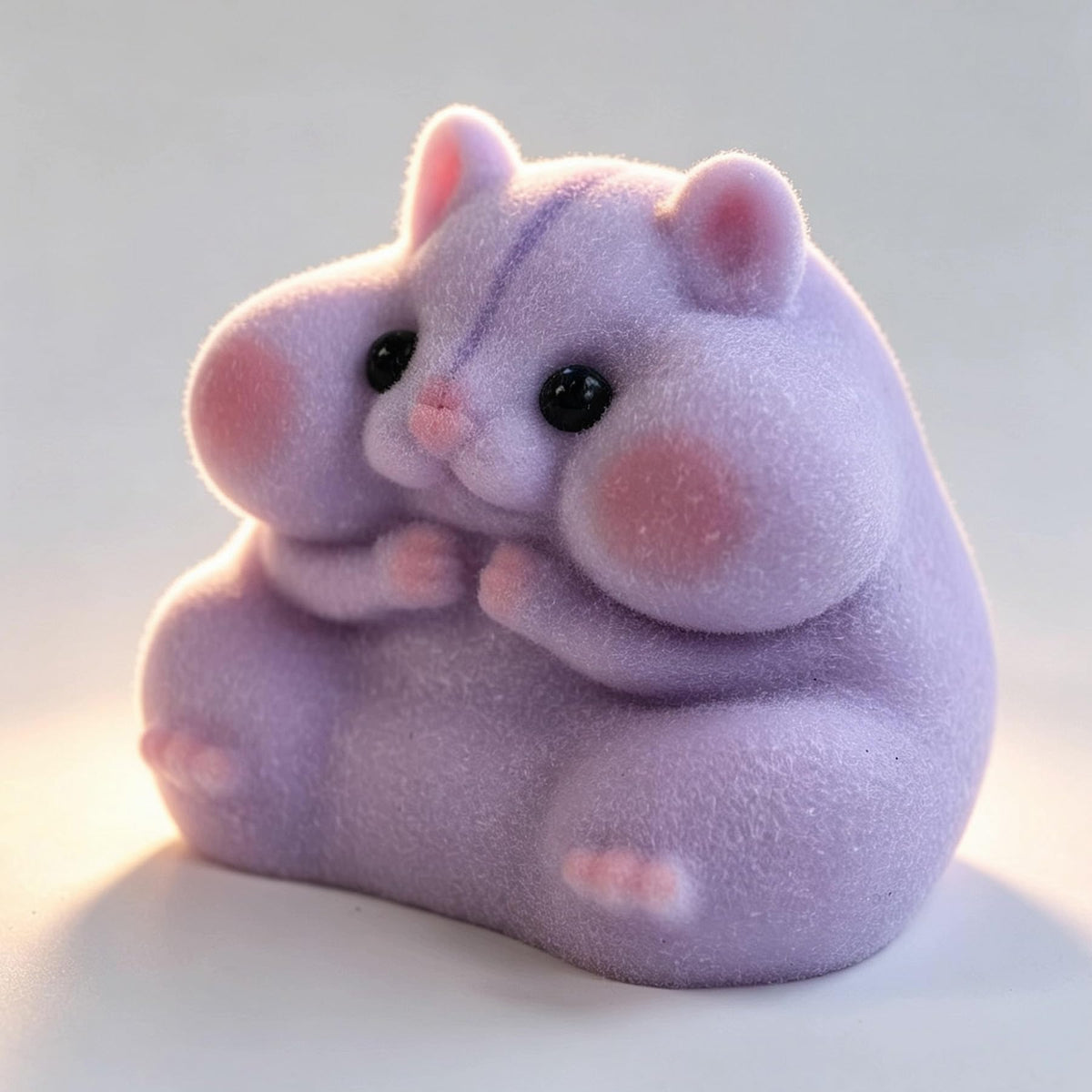 Handmade Taba Squishy Hamster Toy, Cute Squishy Stress Relief Fidget Toy