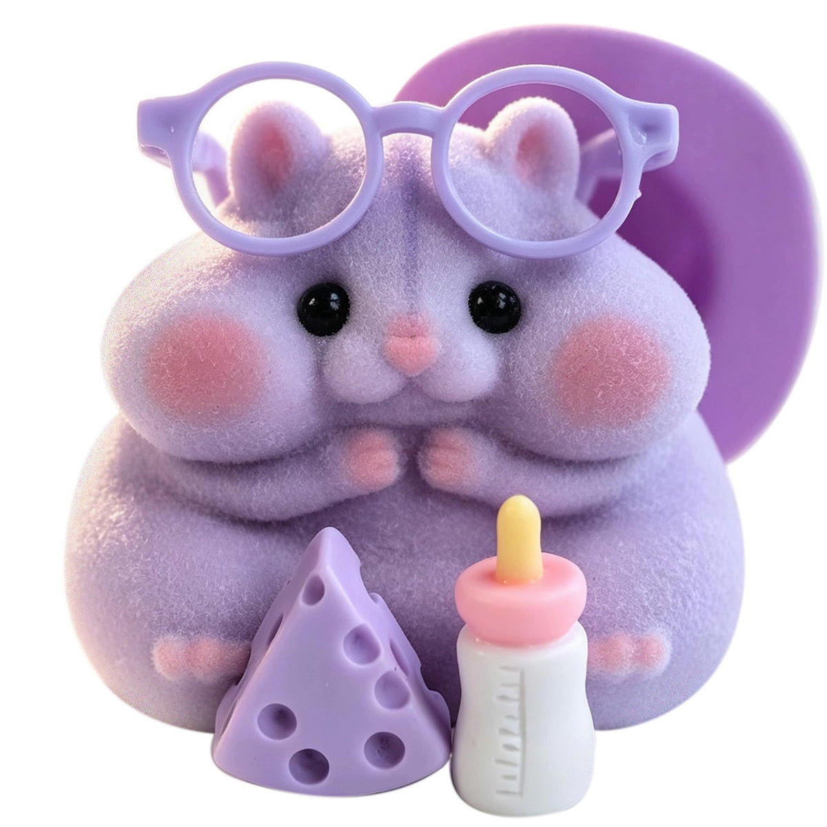 Handmade Taba Squishy Hamster Toy, Cute Squishy Stress Relief Fidget Toy