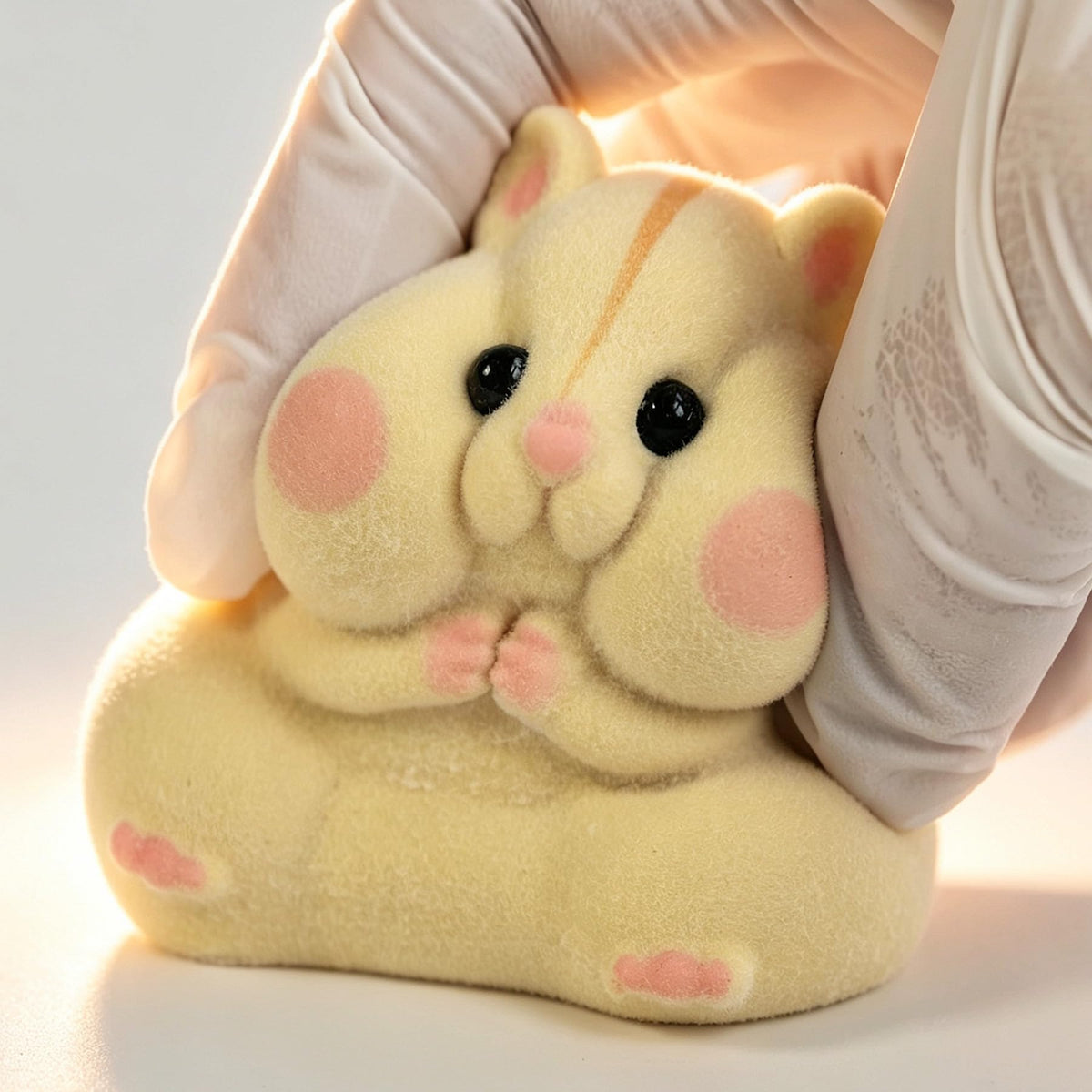 Handmade Taba Squishy Hamster Toy, Cute Squishy Stress Relief Fidget Toy
