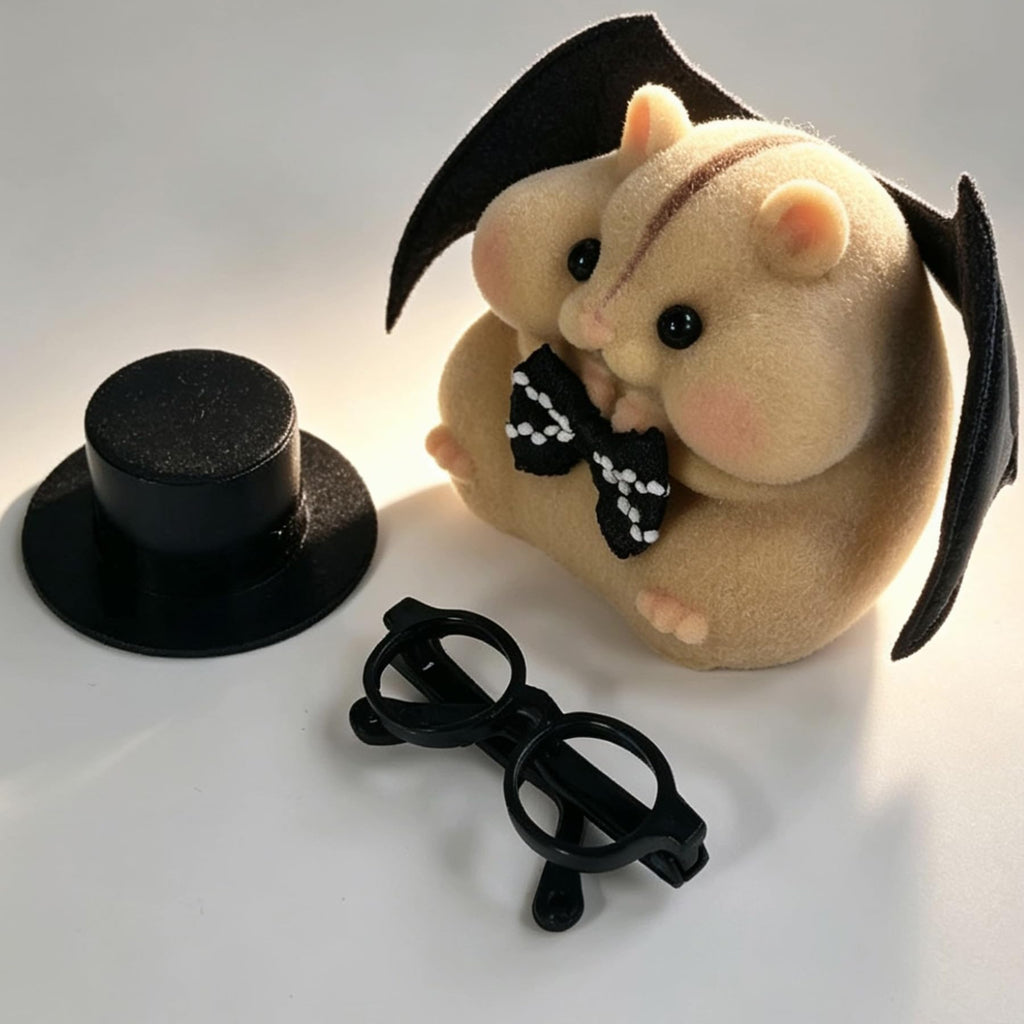 Handmade Taba Squishy Hamster Toy, Cute Squishy Stress Relief Fidget Toy