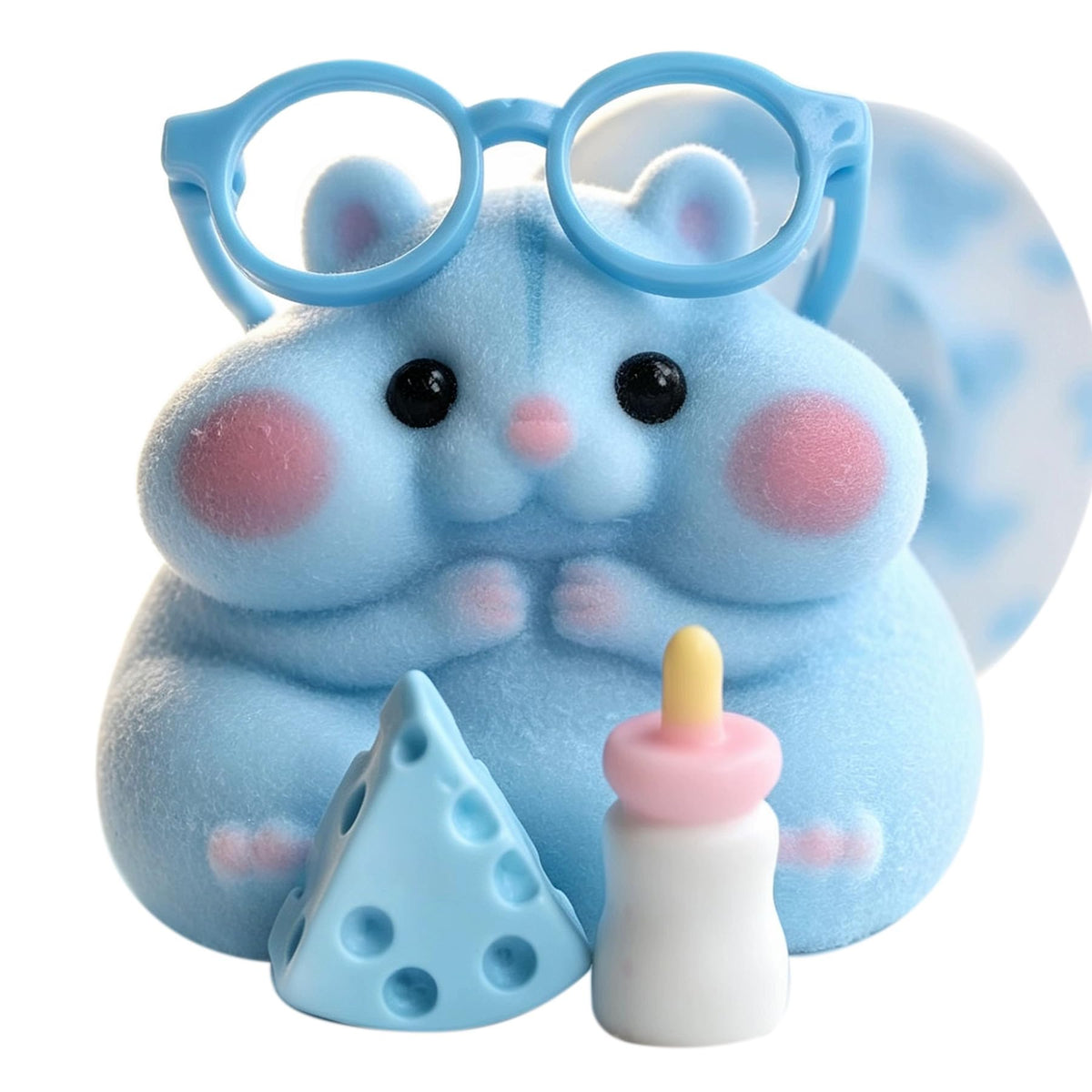 Handmade Taba Squishy Hamster Toy, Cute Squishy Stress Relief Fidget Toy