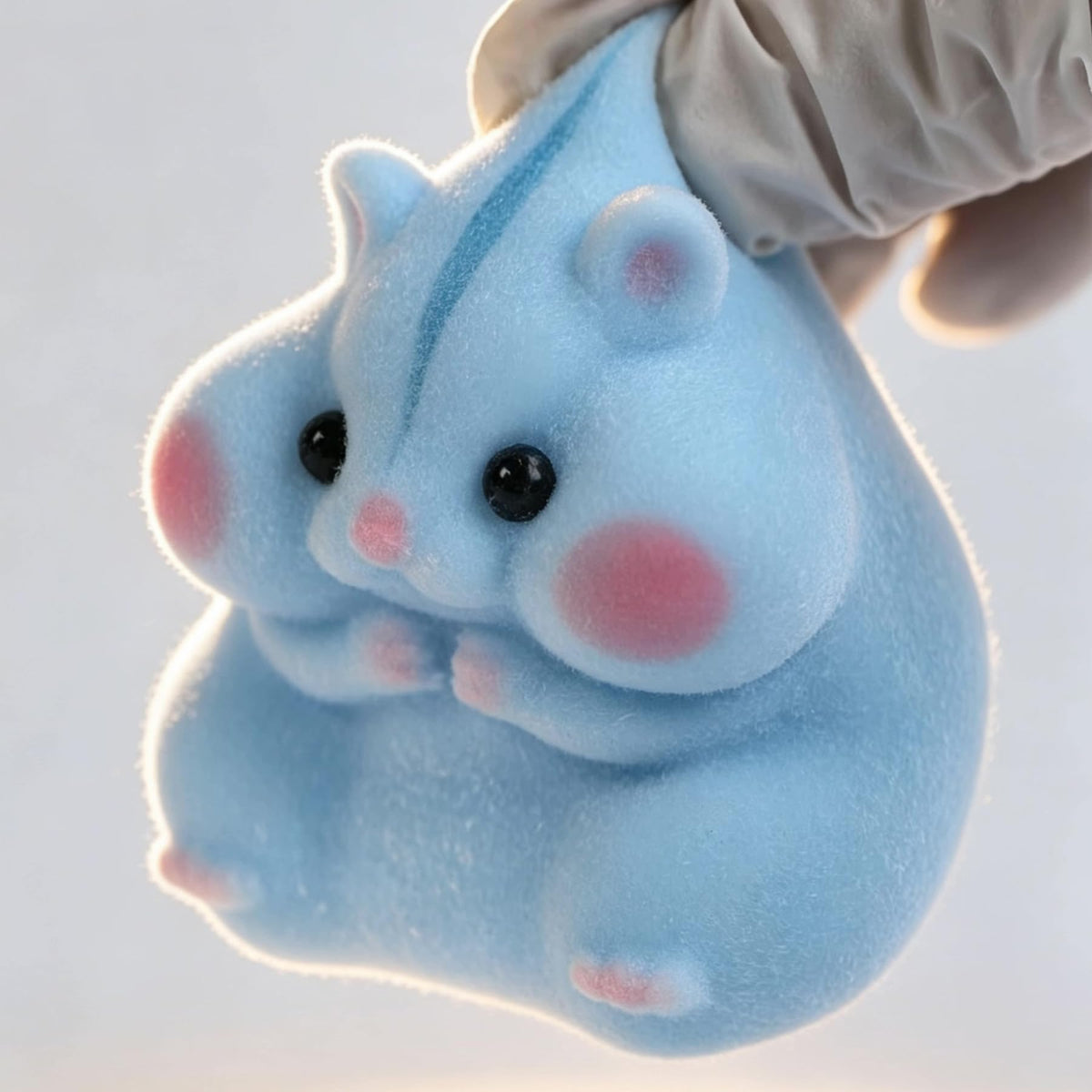Handmade Taba Squishy Hamster Toy, Cute Squishy Stress Relief Fidget Toy