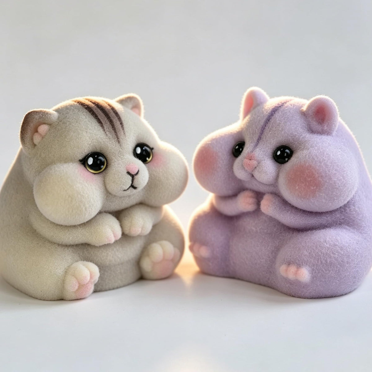 Handmade Taba Squishy Hamster Toy, Cute Squishy Stress Relief Fidget Toy
