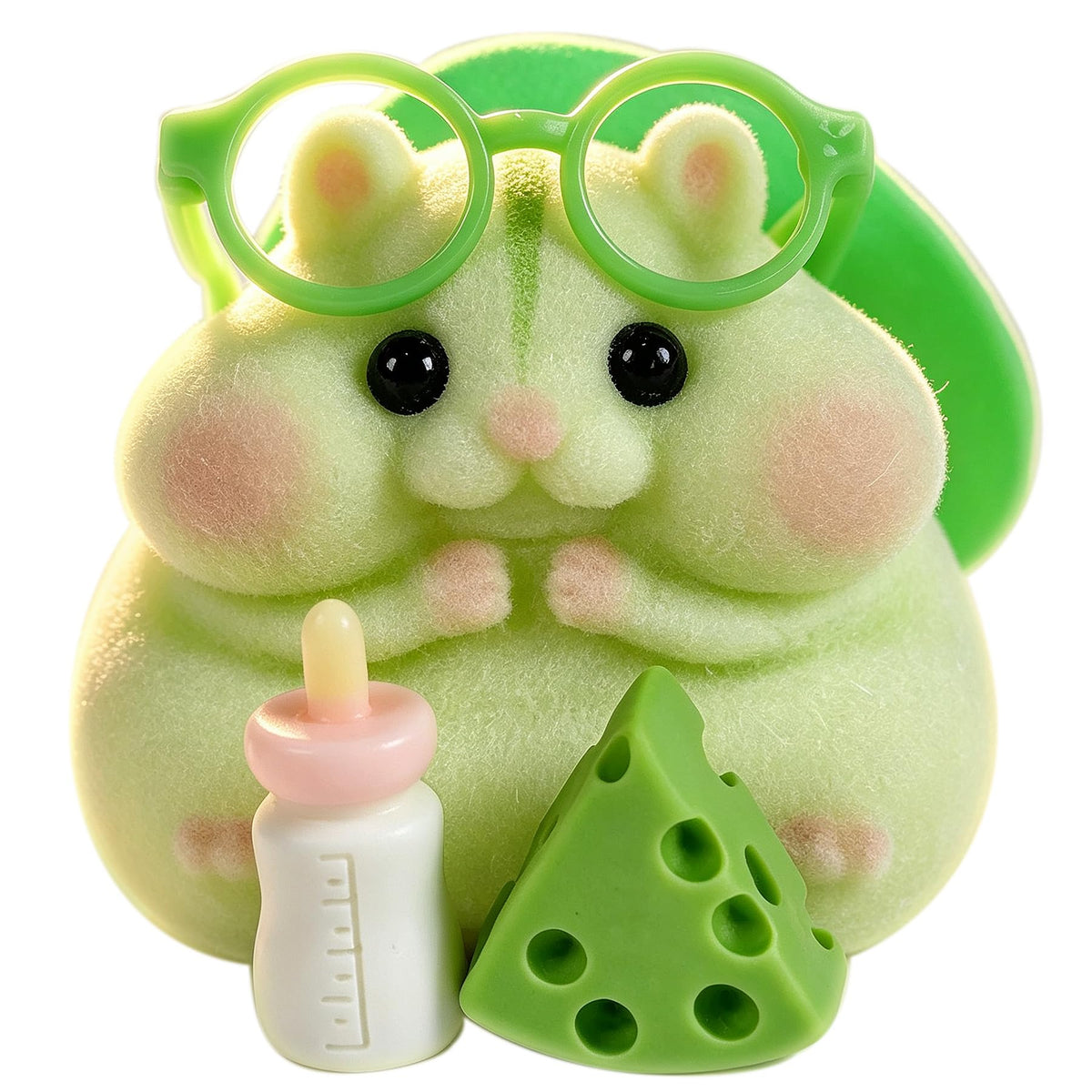 Handmade Taba Squishy Hamster Toy, Cute Squishy Stress Relief Fidget Toy