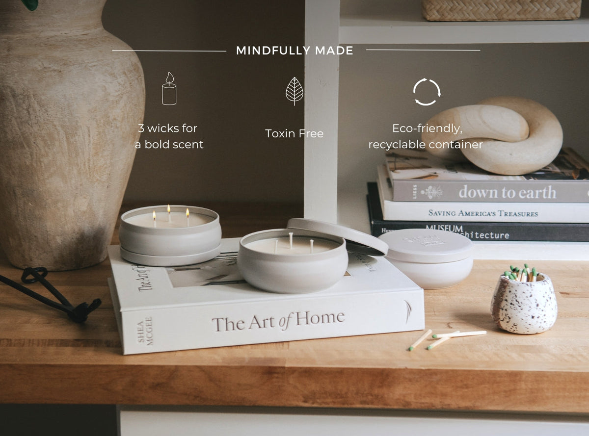 Blondewood 3-Wick Candle